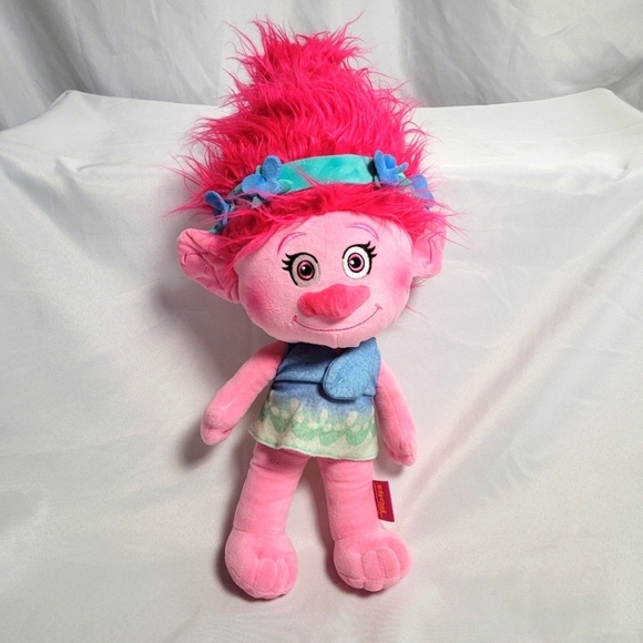 Dreamworks Poppy Trolls Plush Doll Stuffed Animal 21" - Picture 1 of 7